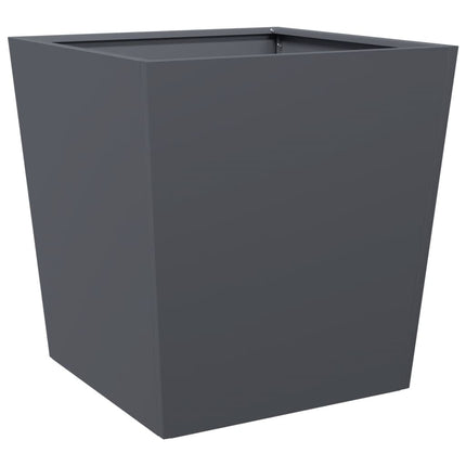 plantekrukke 50x50x50 cm stål hvid