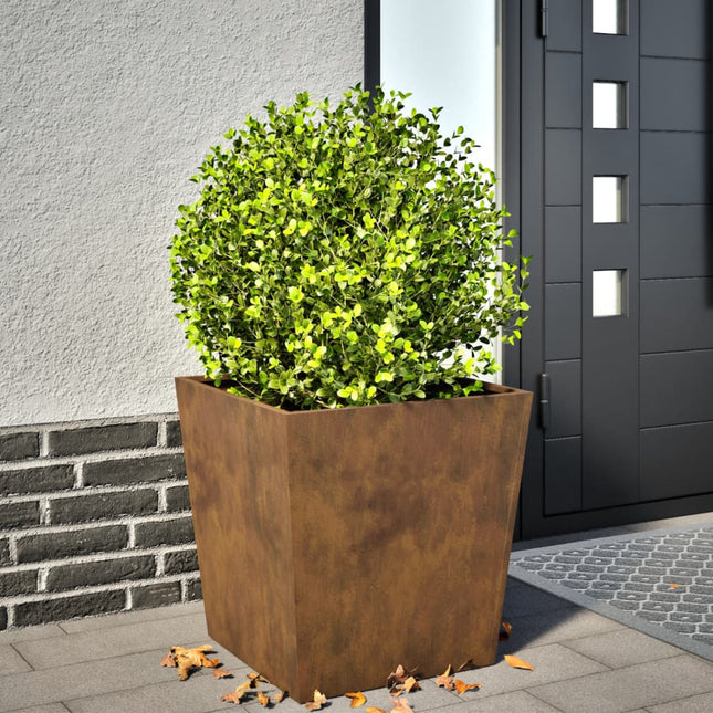 Havekrukke 50x50x50 cm i vejrbestandigt stål