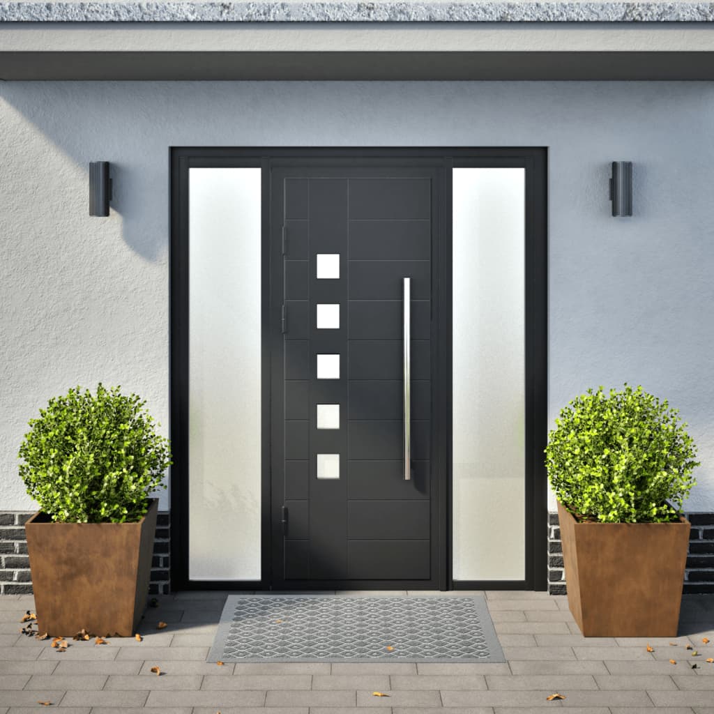 Havekrukker 2 stk 50x50x50 cm Forvitringsstål