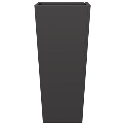 plantekrukke 35x35x75 cm stål sort