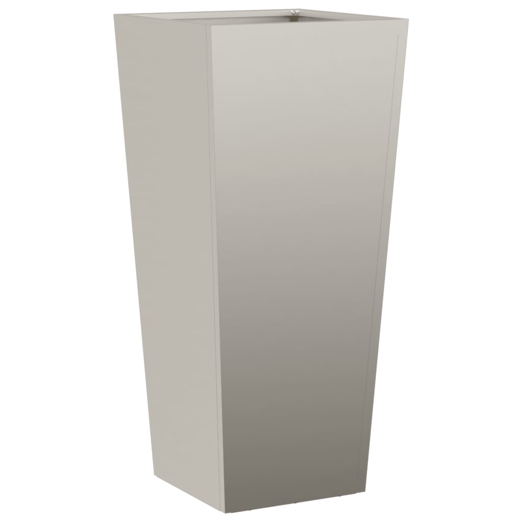 Havekrukker 2 stk 35x35x75 cm Forvitringsstål