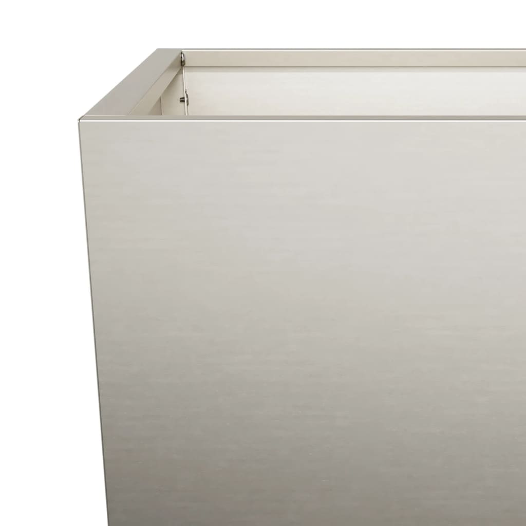 Havekrukker 2 stk 35x35x75 cm Forvitringsstål