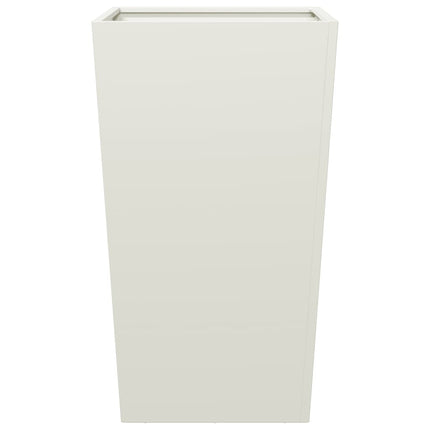 plantekrukke 45x45x75 cm stål hvid
