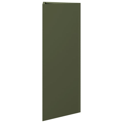 plantekrukke 30x26x75 cm trekantet stål olivengrøn