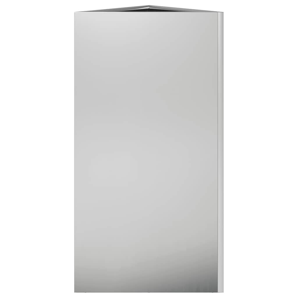 plantekasse 40x40x75 cm trekantet galvaniseret stål