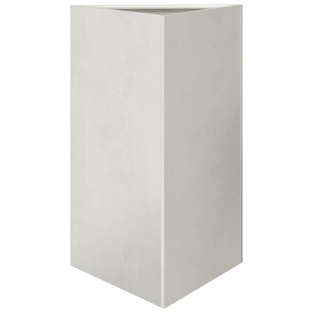 plantekrukke 50x43x75 cm trekantet rustfrit stål