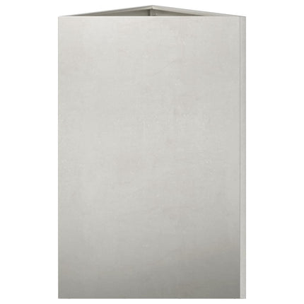 plantekrukke 50x43x75 cm trekantet rustfrit stål