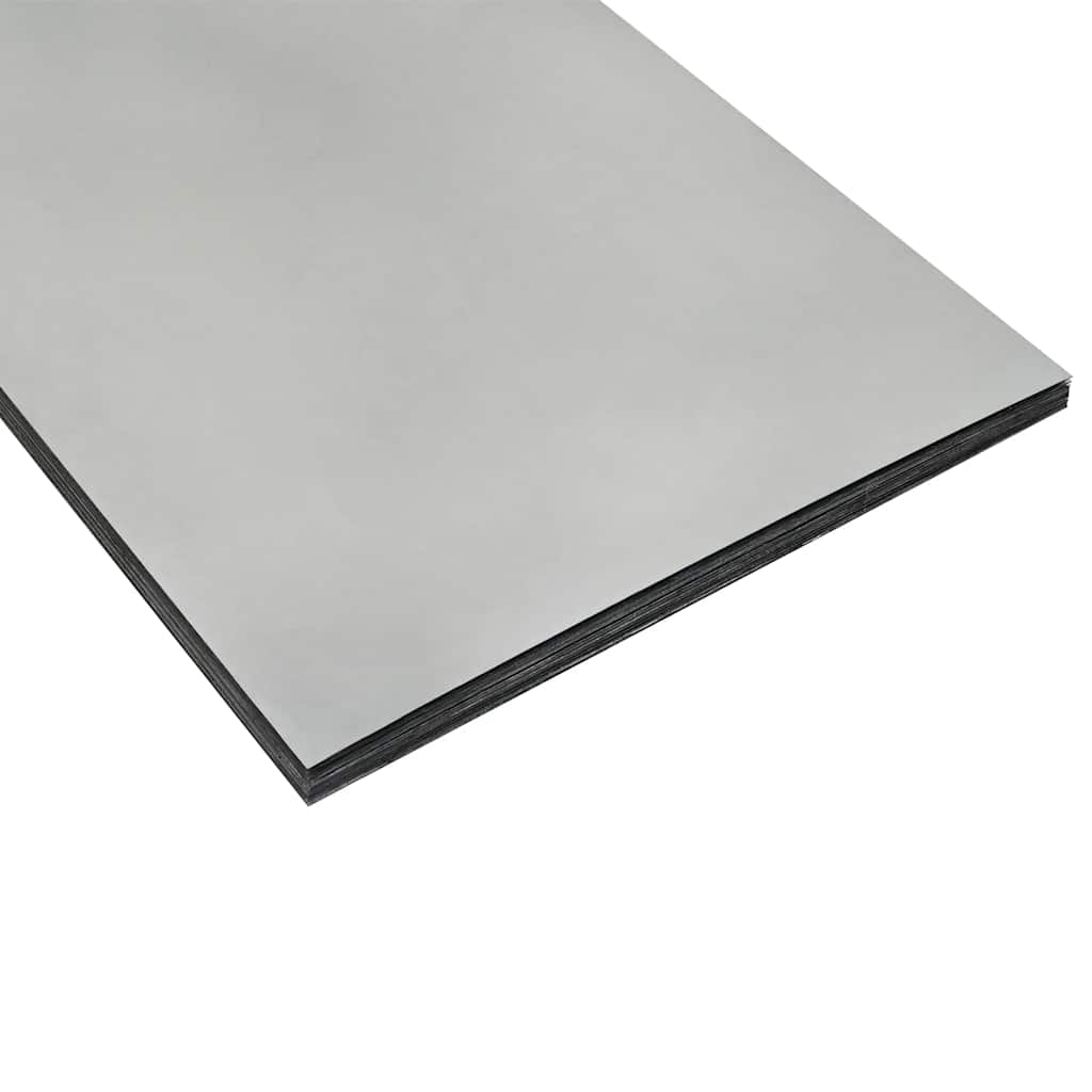 plantekasser 2stk. 50x43x75 cm trekantet galvaniseret stål sort