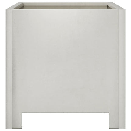 plantekrukker 2 stk. 30x30x30 cm rustfrit stål