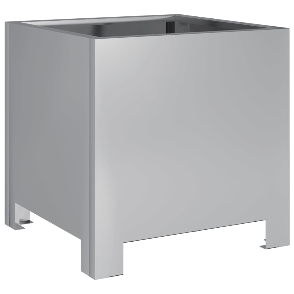 plantekrukker 2 stk. 30x30x30 cm galvaniseret stål