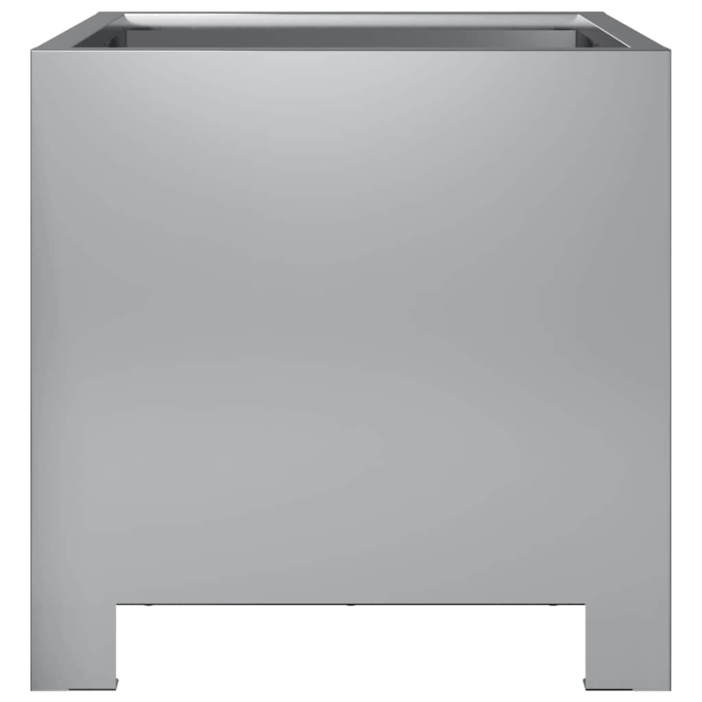 plantekrukker 2 stk. 30x30x30 cm galvaniseret stål