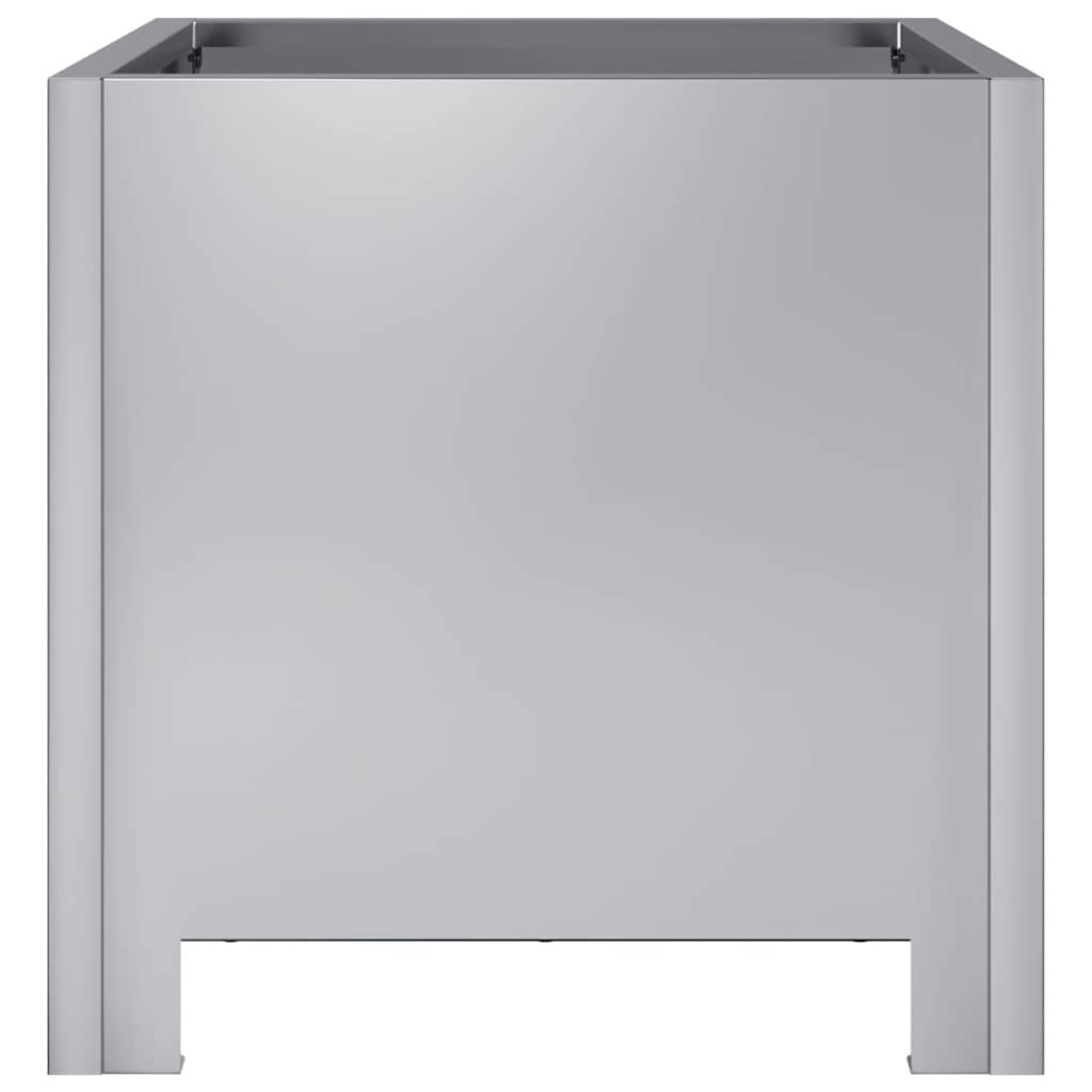 plantekrukker 2 stk. 30x30x30 cm galvaniseret stål