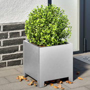 plantekrukker 2 stk. 30x30x30 cm galvaniseret stål