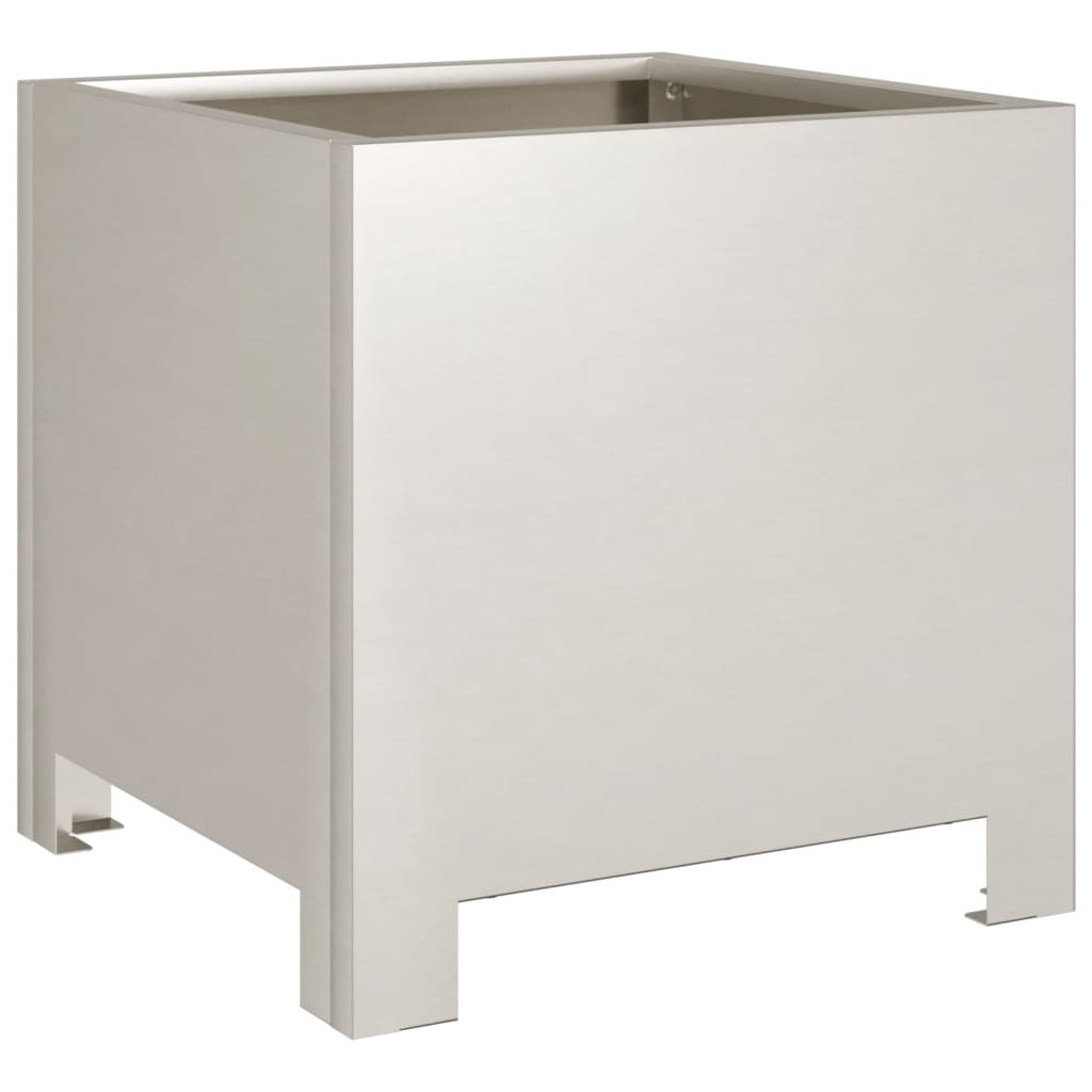 Havekrukker 2 stk. 30x30x30 cm i vejrbestandigt stål