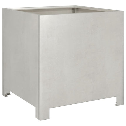 plantekrukker 2 stk. 40x40x40 cm rustfrit stål
