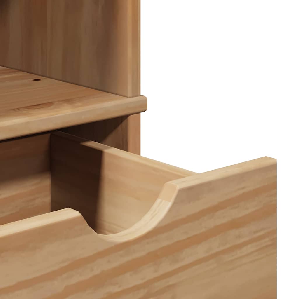 badeværelsesskab OTTA 35x30x159 cm massivt fyrretræ