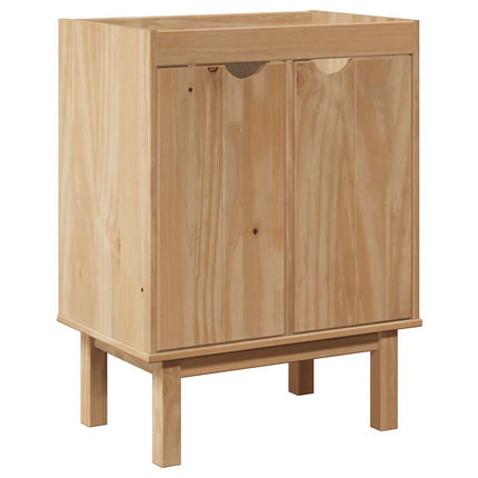 underskab til håndvask OTTA 59x40x80 cm massivt fyrretræ
