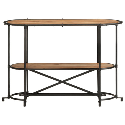 konsolbord 110x42x76 cm massivt akacietræ