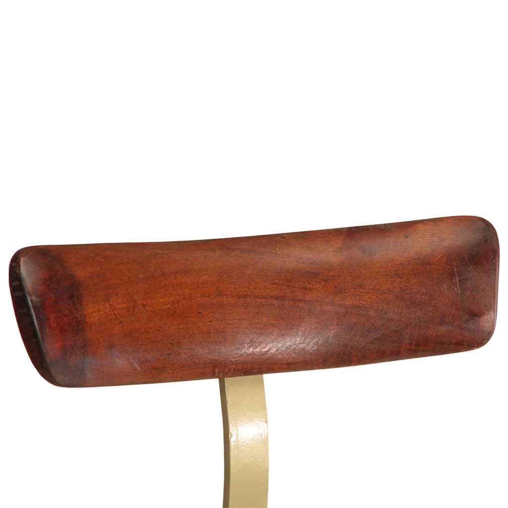 barstole 2 stk. 49x43x103 cm massivt mangotræ