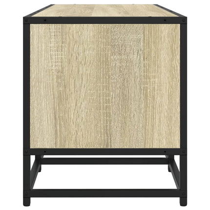 tv-bord 180x35x41 cm konstrueret træ sonoma-eg