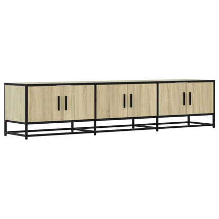 tv-bord 180x35x41 cm konstrueret træ sonoma-eg