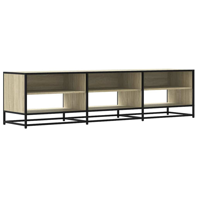tv-bord 180x40x46 cm konstrueret træ sonoma-eg
