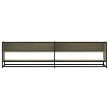 tv-bord 180x40x46 cm konstrueret træ sonoma-eg