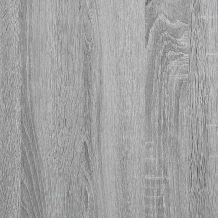 skab 68x35x139 cm konstrueret træ grå sonoma-eg