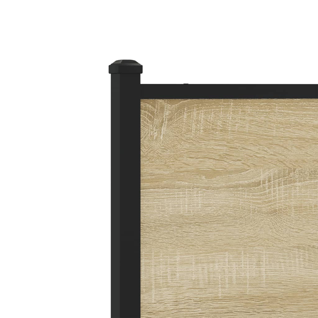 sengeramme uden madras 160x200 cm metal sonoma-eg