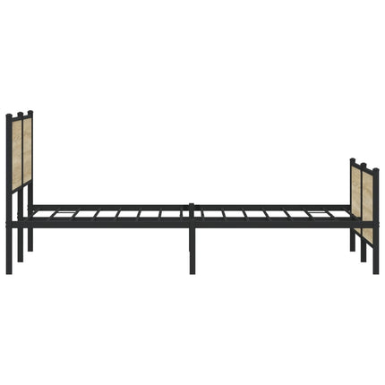 sengeramme uden madras 183x213 cm metal sonoma-eg