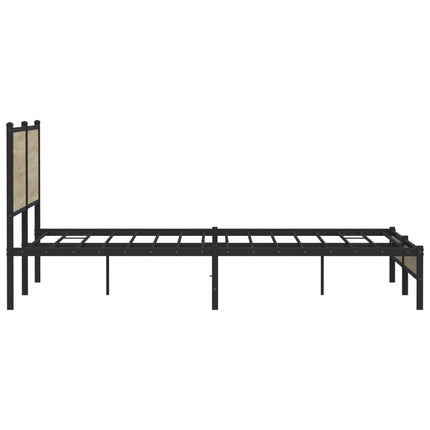 sengeramme uden madras 183x213 cm metal sonoma-eg