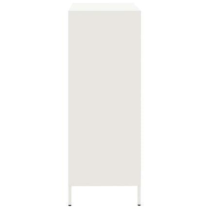skab 68x39x101,5 cm stål hvid