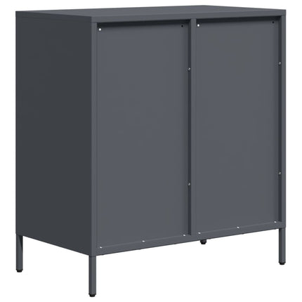 skænk 68x39x73,5 cm koldvalset stål antracitgrå