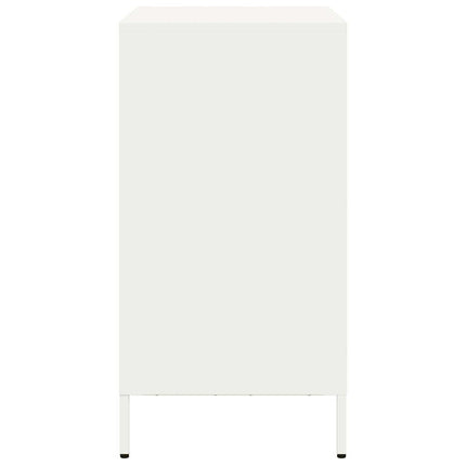 skab 68x39x73,5 cm koldvalset stål hvid