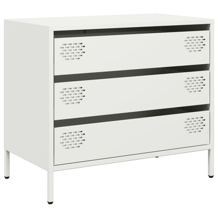 skab 68x39x58,5 cm koldvalset stål hvid