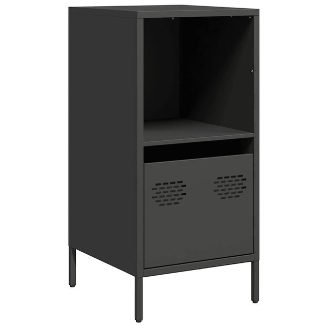 skænk 35x39x73,5 cm koldvalset stål sort