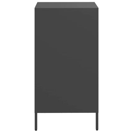 skænk 35x39x73,5 cm koldvalset stål sort