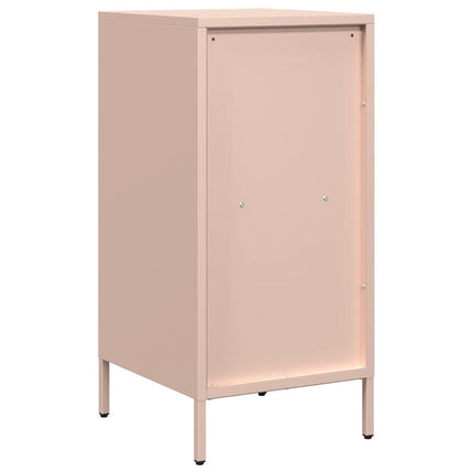 skab 35x39x73,5 cm koldvalset stål lyserød