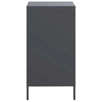 skænk 35x39x73,5 cm koldvalset stål antracitgrå
