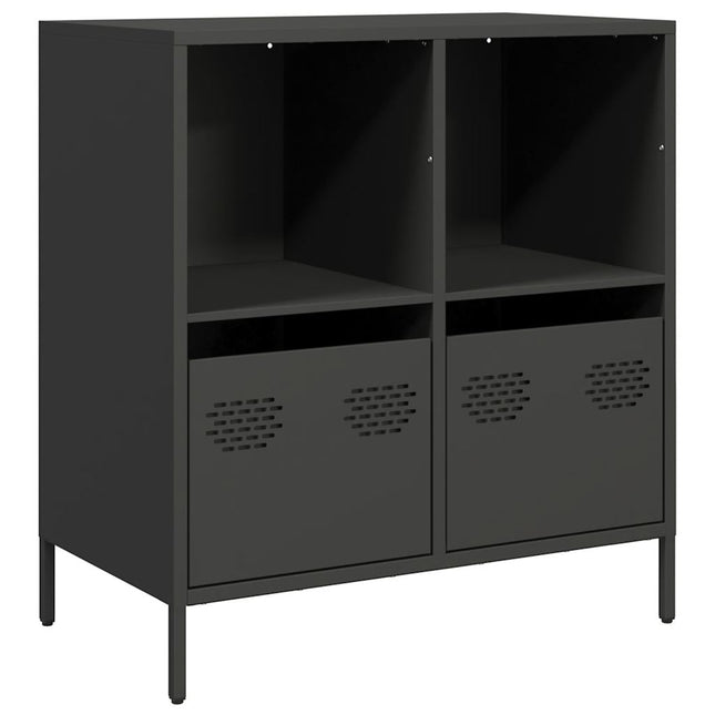 skænk 68x39x73,5 cm koldvalset stål sort
