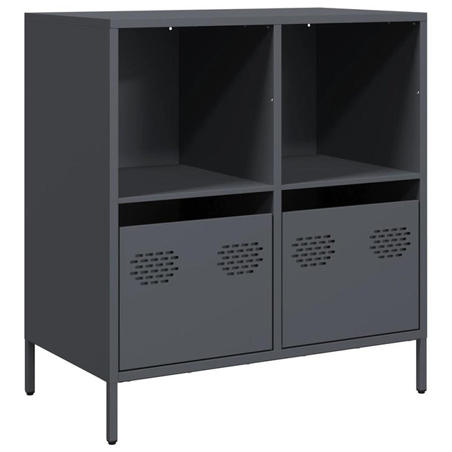 skænk 68x39x73,5 cm koldvalset stål antracitgrå