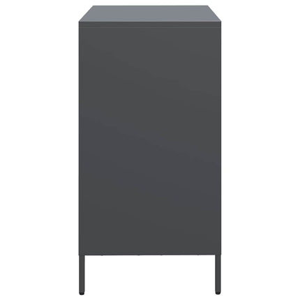 skænk 68x39x73,5 cm koldvalset stål antracitgrå
