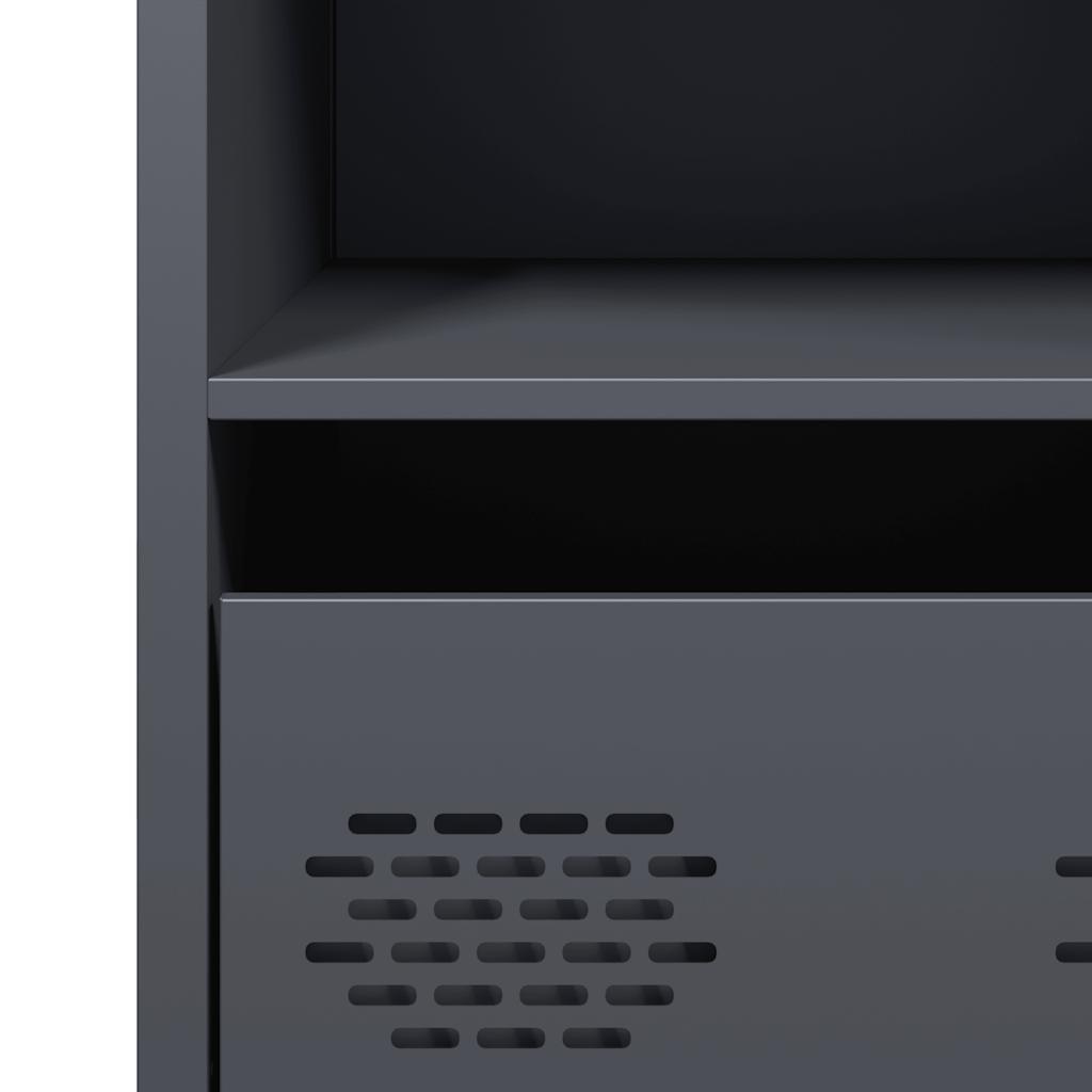 skænk 68x39x73,5 cm koldvalset stål antracitgrå