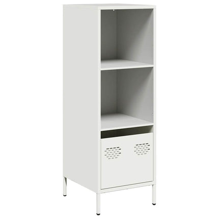 skab 35x39x103,5 cm stål hvid