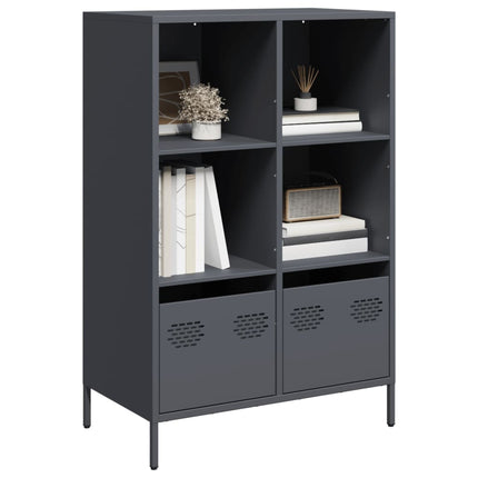 skab 68x39x103,5 cm stål antracitgrå