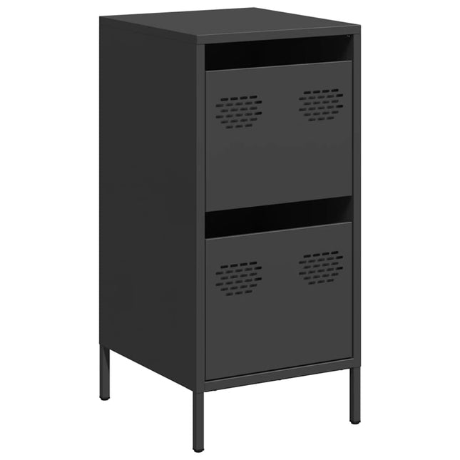 skænk 35x39x73,5 cm koldvalset stål sort