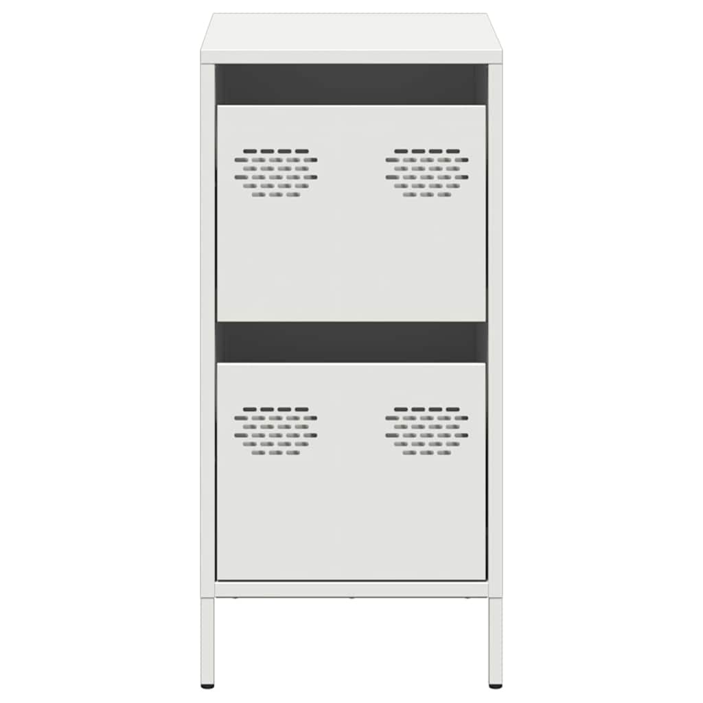 skænk 35x39x73,5 cm koldvalset stål hvid