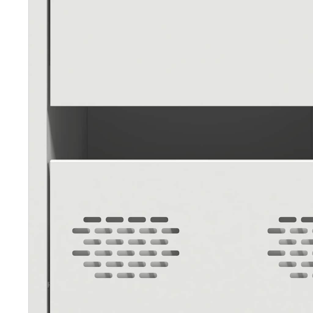 skænk 35x39x73,5 cm koldvalset stål hvid