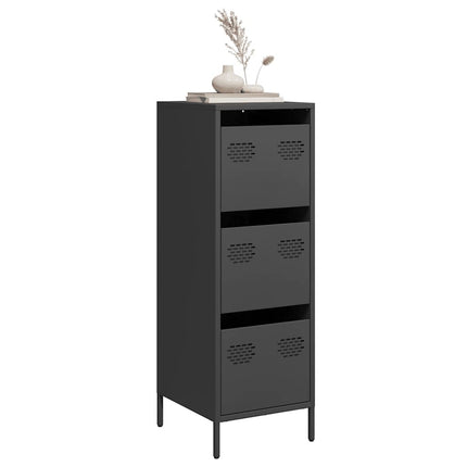 skab 35x39x103,5 cm stål sort