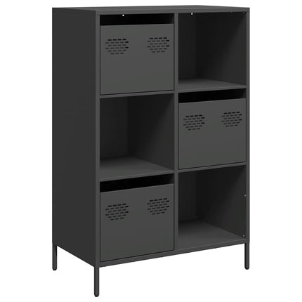 skab 68x39x103,5 cm stål sort
